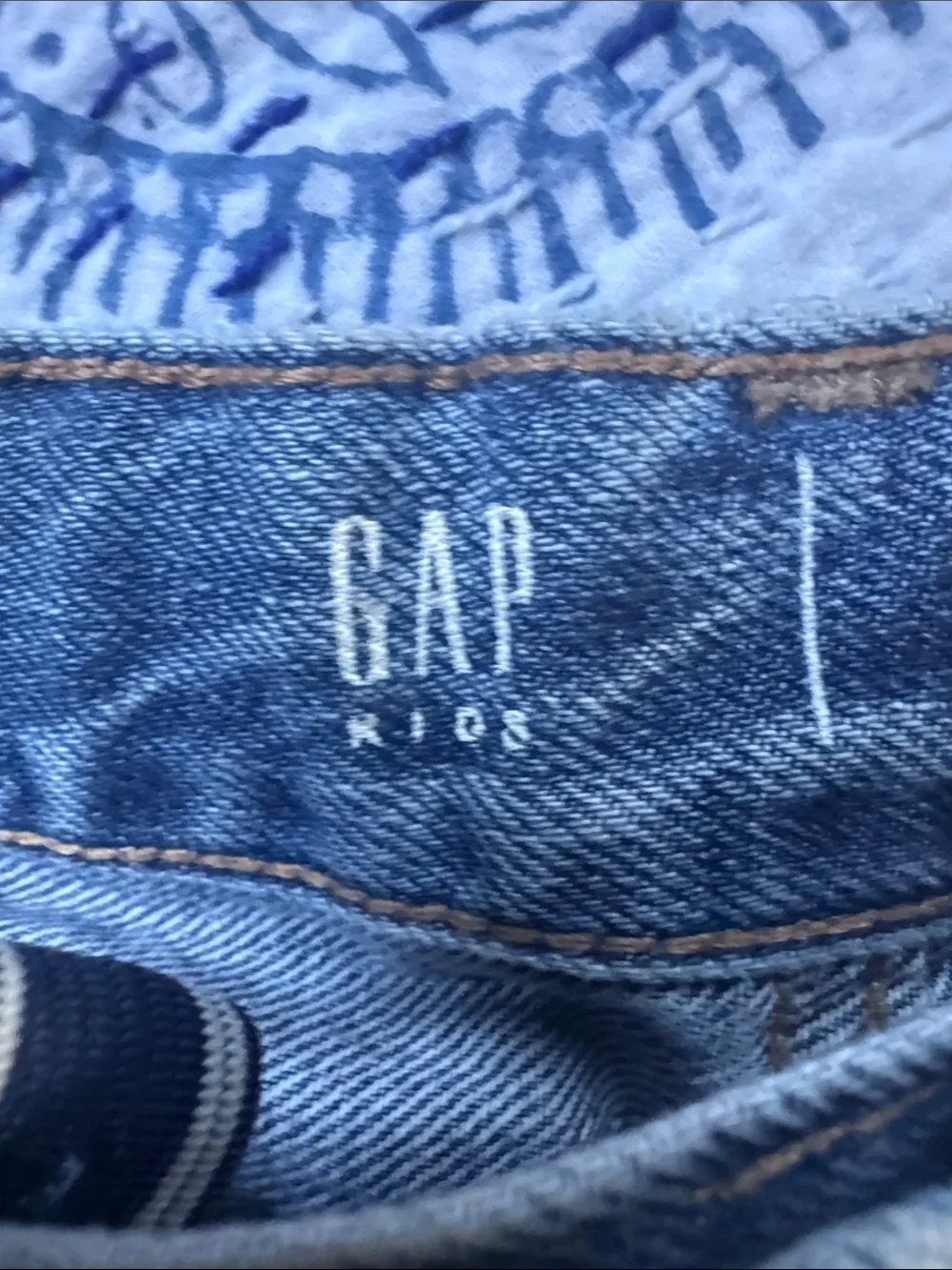 GAP Carpenter Slim Jeans - Light Blue Wash